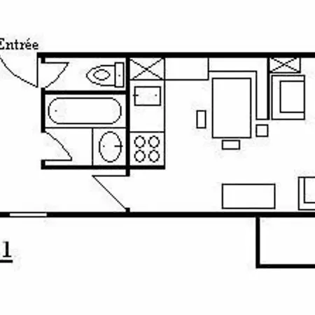 Apartment Appartement Central, Balcon Sud - 5 Pers. *